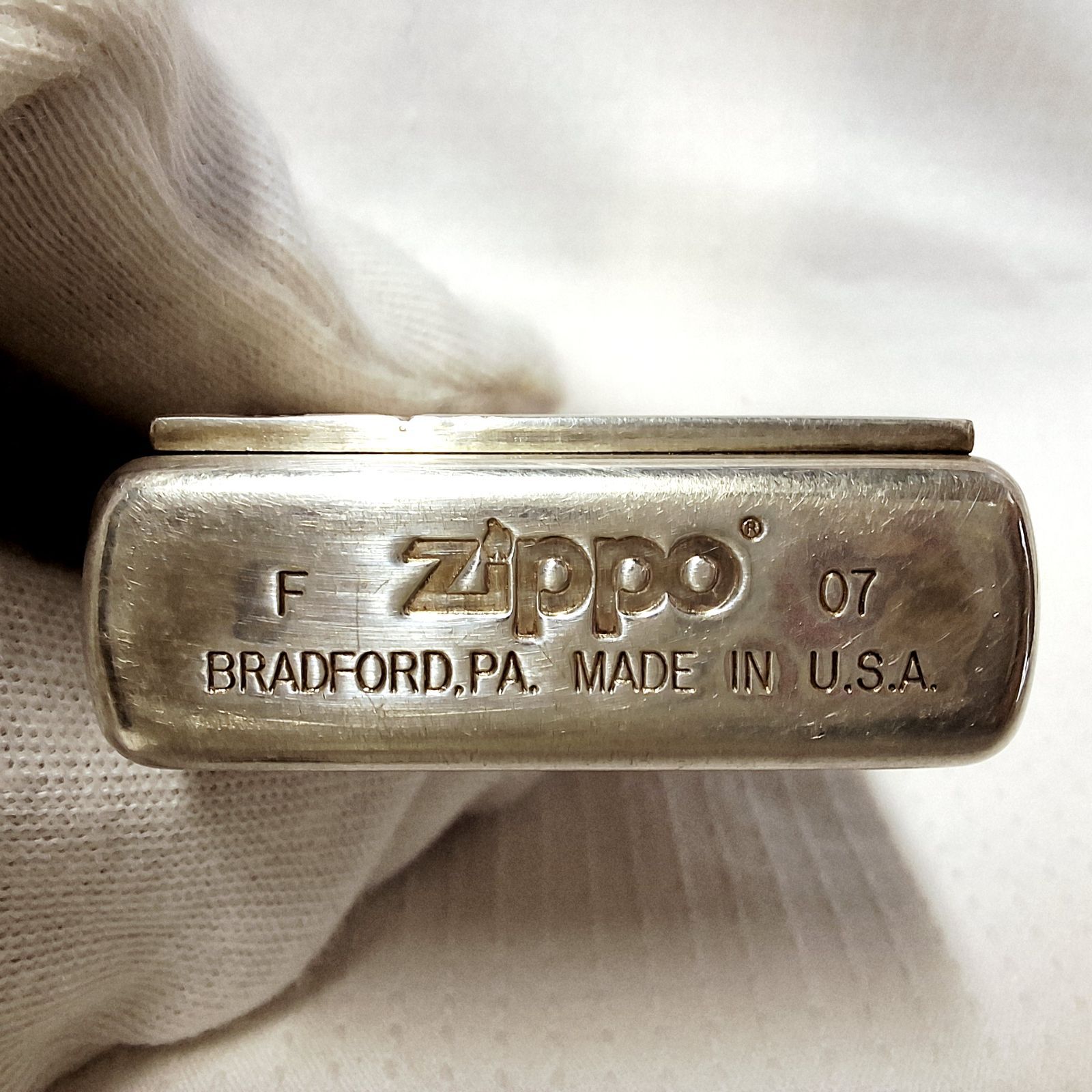 中古☆ルパン三世 ZIPPO 弾痕トリック 弾丸トリック 2007 オイル 