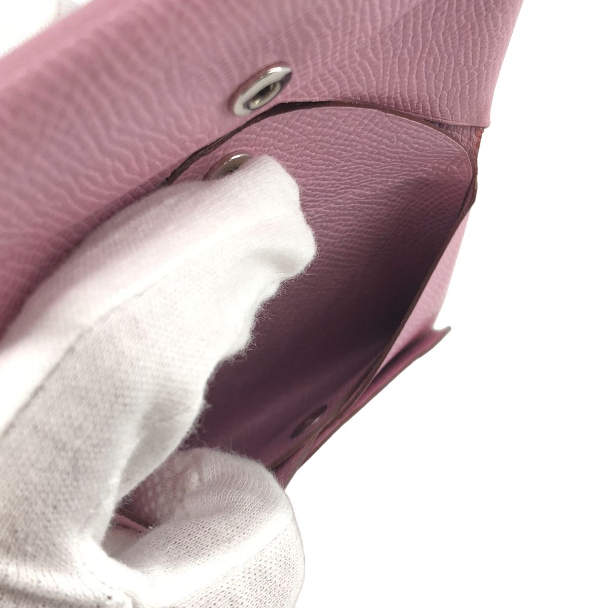 HERMES / エルメス | Calvi Duo / カルヴィ デュオ レザー コンパクト