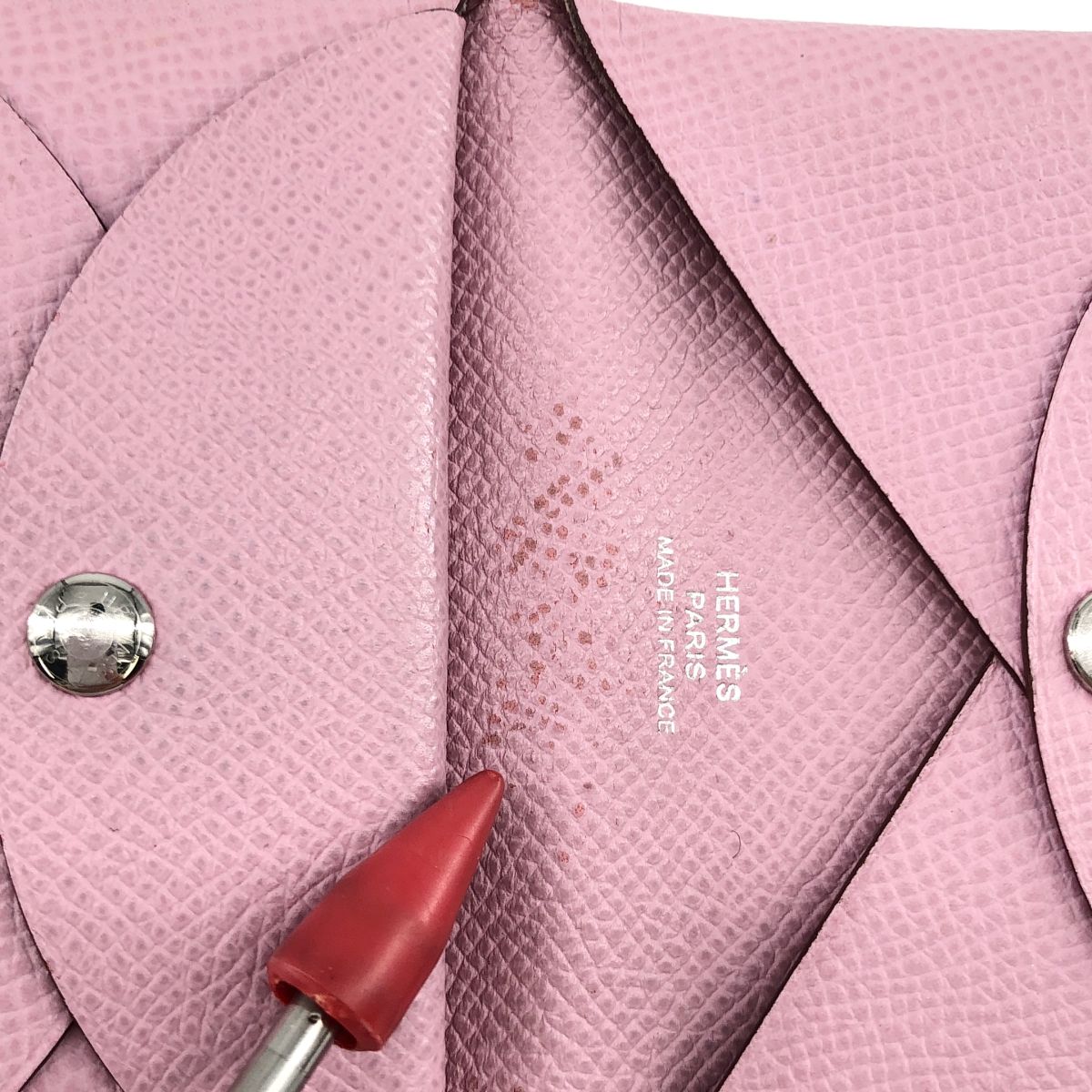 HERMES / エルメス | Calvi Duo / カルヴィ デュオ レザー コンパクト