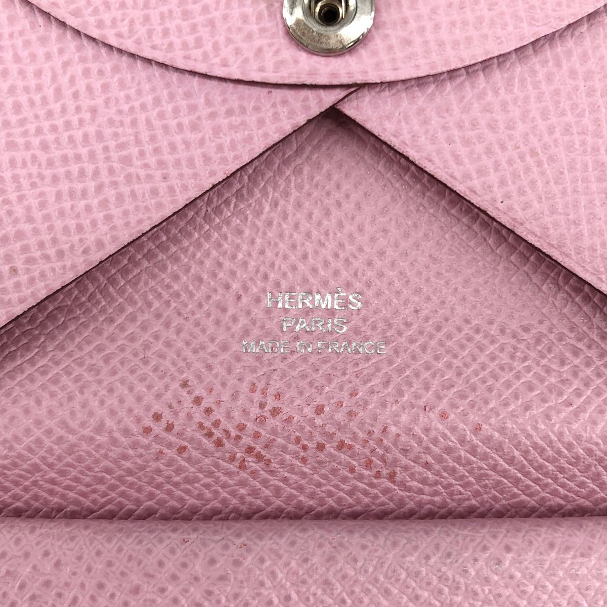 HERMES / エルメス | Calvi Duo / カルヴィ デュオ レザー コンパクト