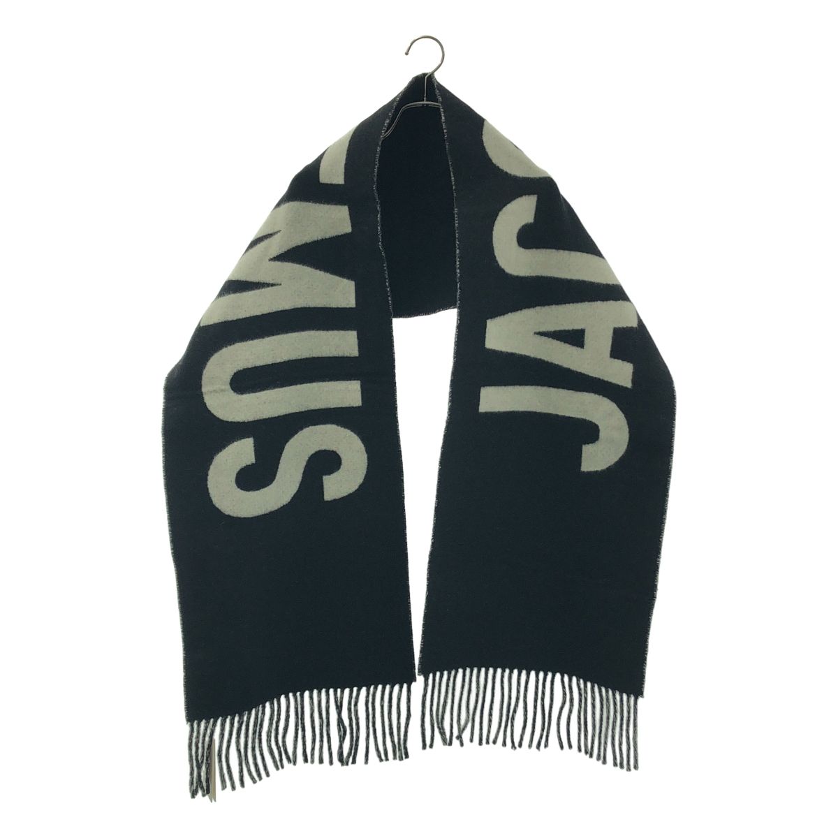 新品】 JACQUEMUS / ジャックムス | ロゴ フリンジ ロングマフラー