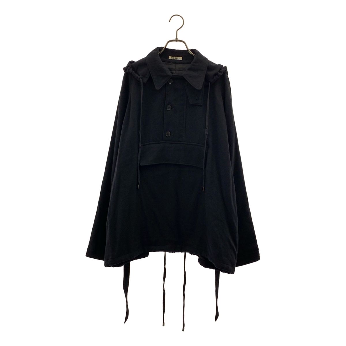 AURALEE / オーラリー | AIRY WOOL VIYELLA P/O ANORAK アノラック 