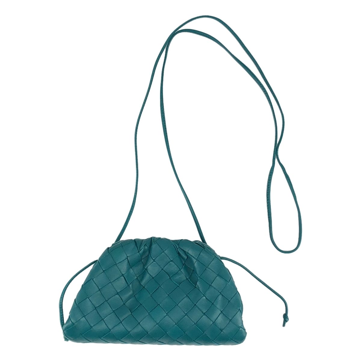 BOTTEGAVENETA ボッテガべネタ　イントレチャートミニポーチ　グリーン 美品】 BOTTEGA VENETA / ボッテガヴェネタ | MINI POUCH BAG イントレ