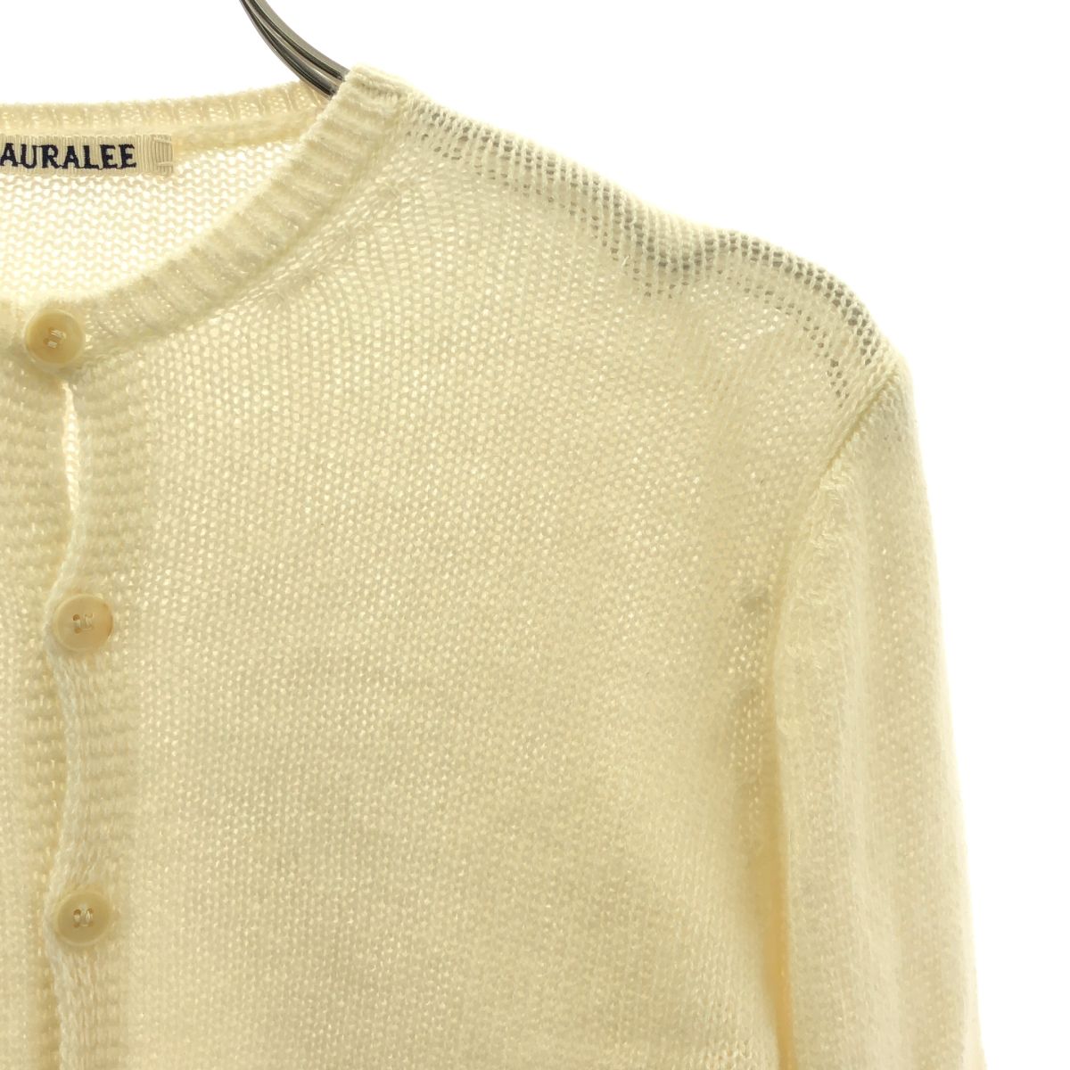 AURALEE / オーラリー | 2025SS | SUMMER CASHMERE KNIT CREW NECK