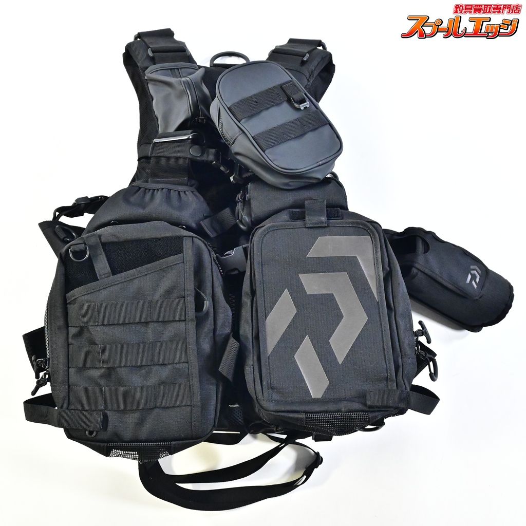 ★☆【ダイワ】 ベンチクールゲームベストV DF-6122 ブラック サイズフリー ライフジャケット DAIWA K_100★☆e08850