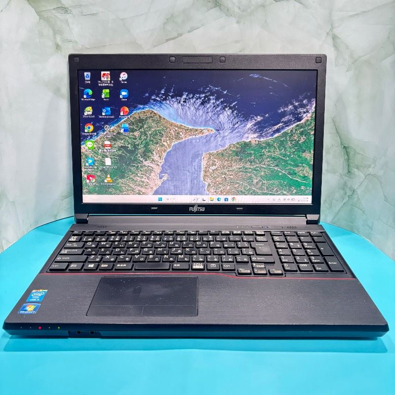 新生活応援価格【4世代i5】オフィス付☆富士通☆新品爆速SSD☆ノートPC