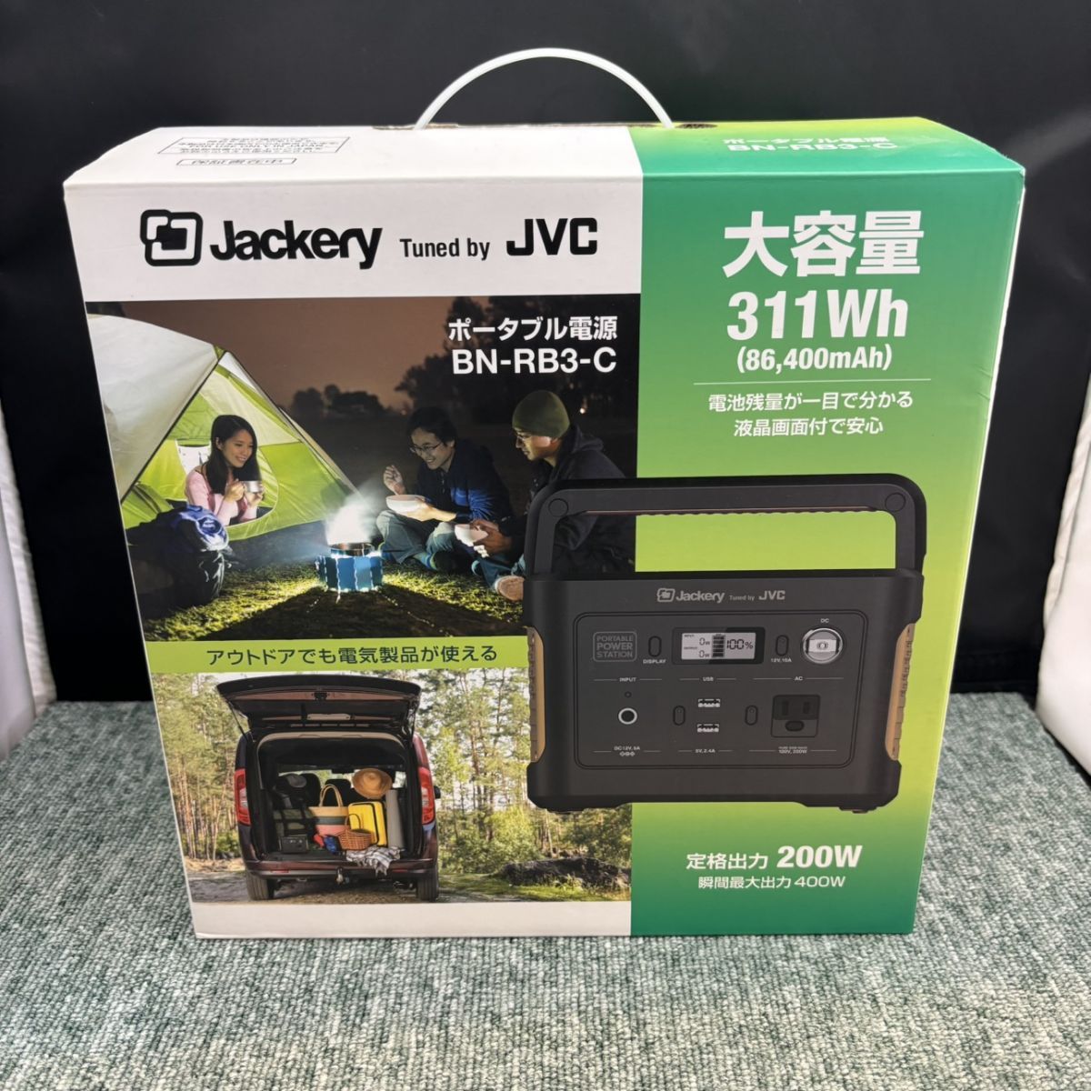 ◎【未使用】 Jackry ポータブル電源 BN-RB3-C 311Wh ジャックリー 