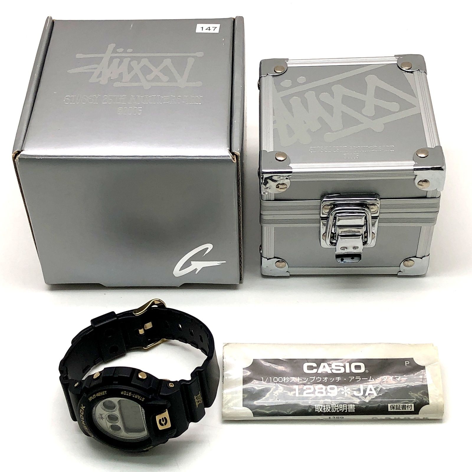 G-SHOCK ジーショック DW-6900STS-9 STUSSY 25th ANNIVERSARY 2nd 