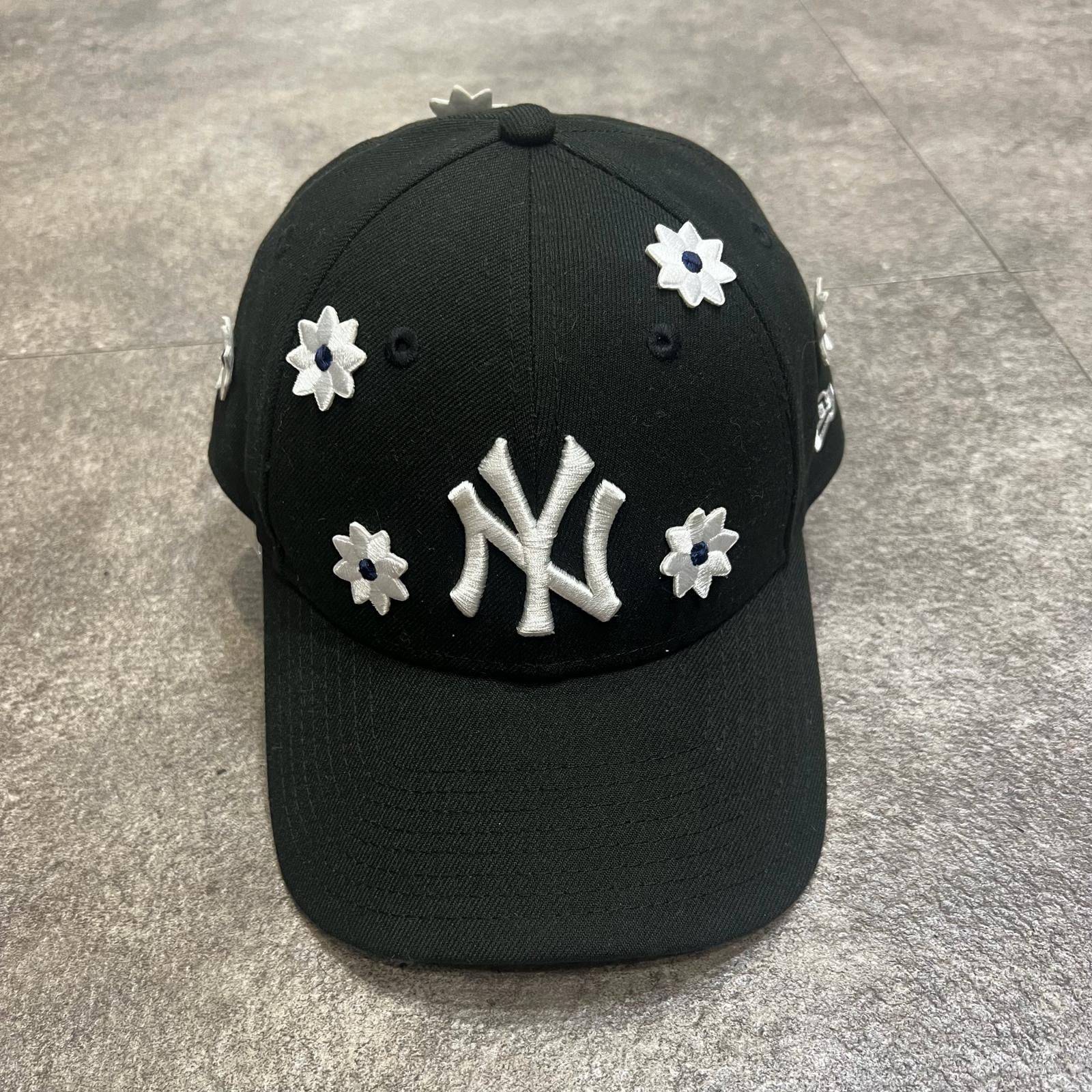 NEW ERA × NICK GEAR 9FORTY 3D flower cap フラワー刺繡ロゴキャップ