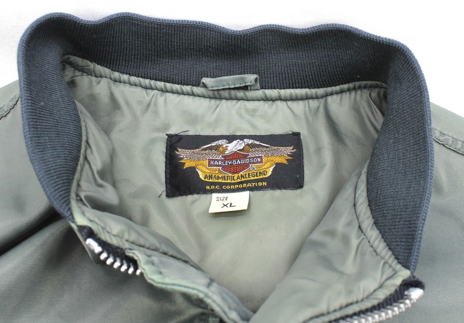 中古品】 Harley-Davidson ハーレーダビットソン MA-1 フライト