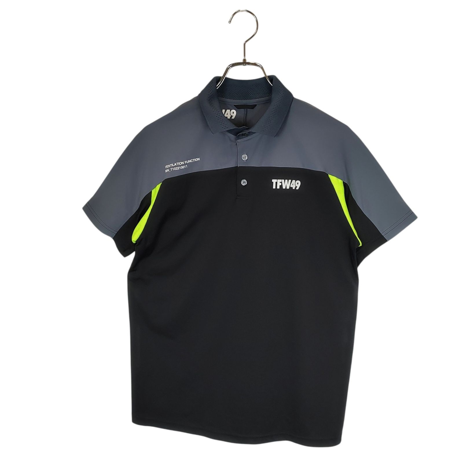 TFW49 ティーエフダブリュー ゴルフ SIDE MESH POLO 半袖 ポロシャツ