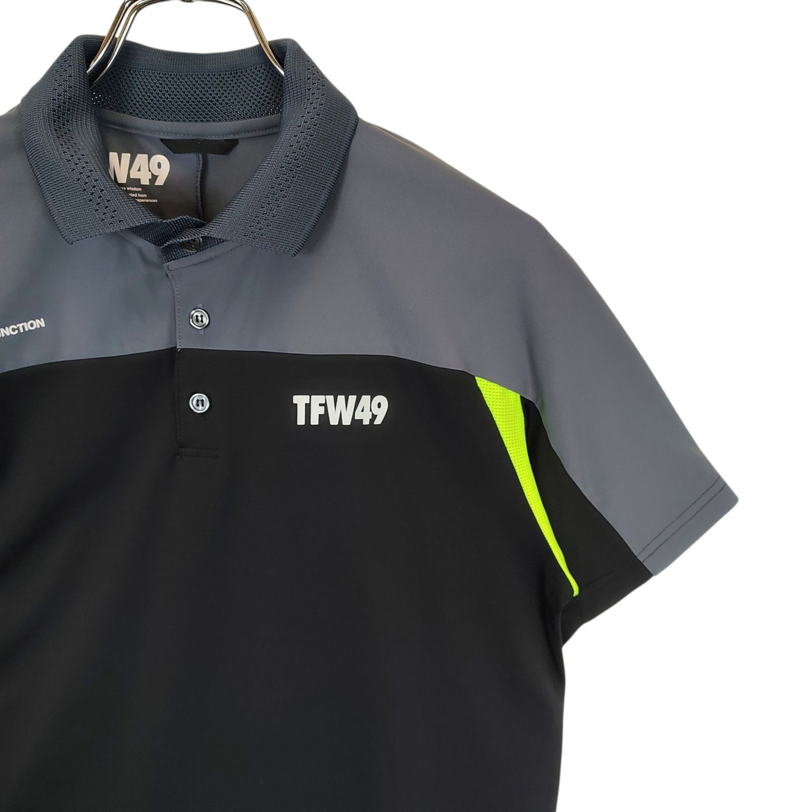 TFW49 ティーエフダブリュー ゴルフ SIDE MESH POLO 半袖 ポロシャツ