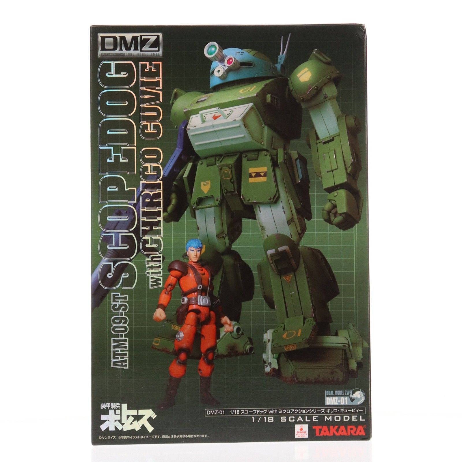 DMZ-01 スコープドッグwithミクロアクション キリコ・キュービィー