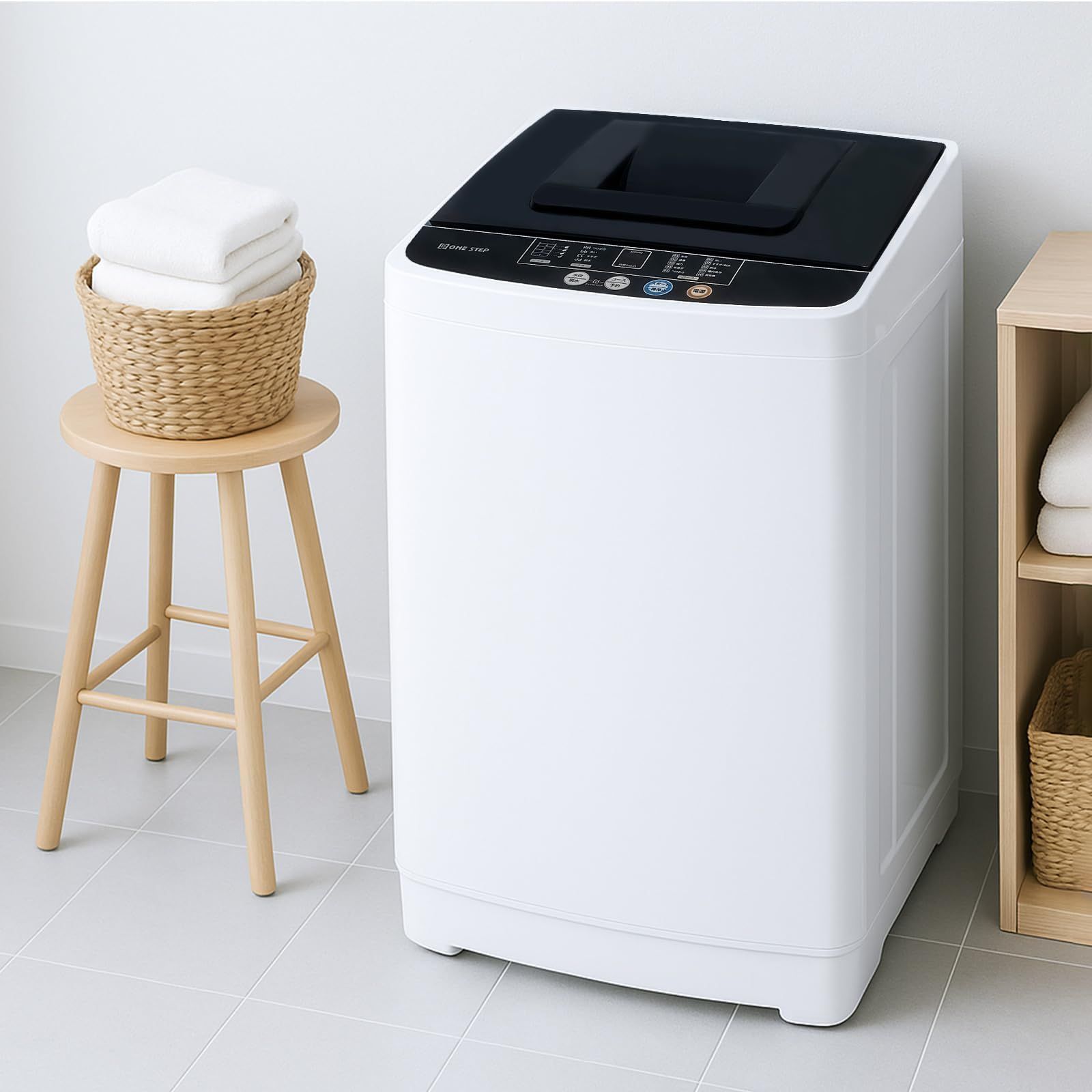 ◇【シンプル機能・コンパクト設計】 匠plate 洗濯機 3.2kg 1人暮らし