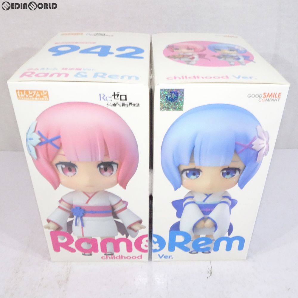 ねんどろいど 942 ラム&レム 幼少期Ver. Re:ゼロから始める異世界生活