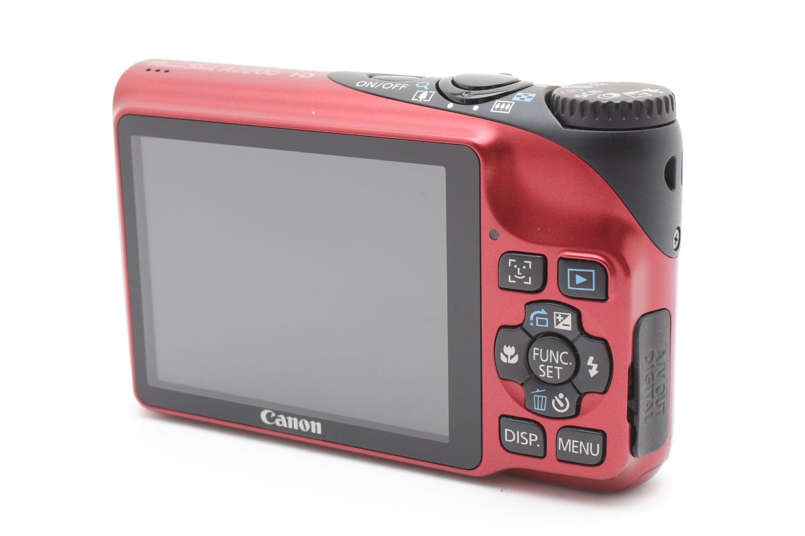 Canon キヤノン Power Shot A2200 レッド /2832 動作OK 返金保証