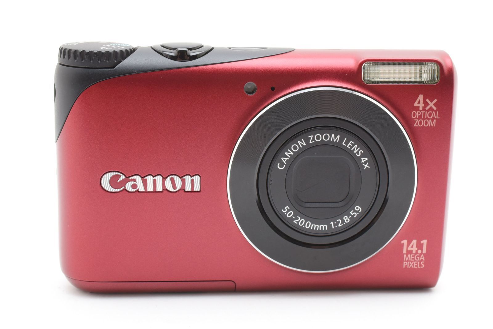Canon キヤノン Power Shot A2200 レッド /2832 動作OK 返金保証