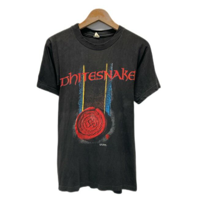 BROCKUM バンT 90s vintage 90年代 Tシャツ 半袖 WHITESNAKE (C)1990