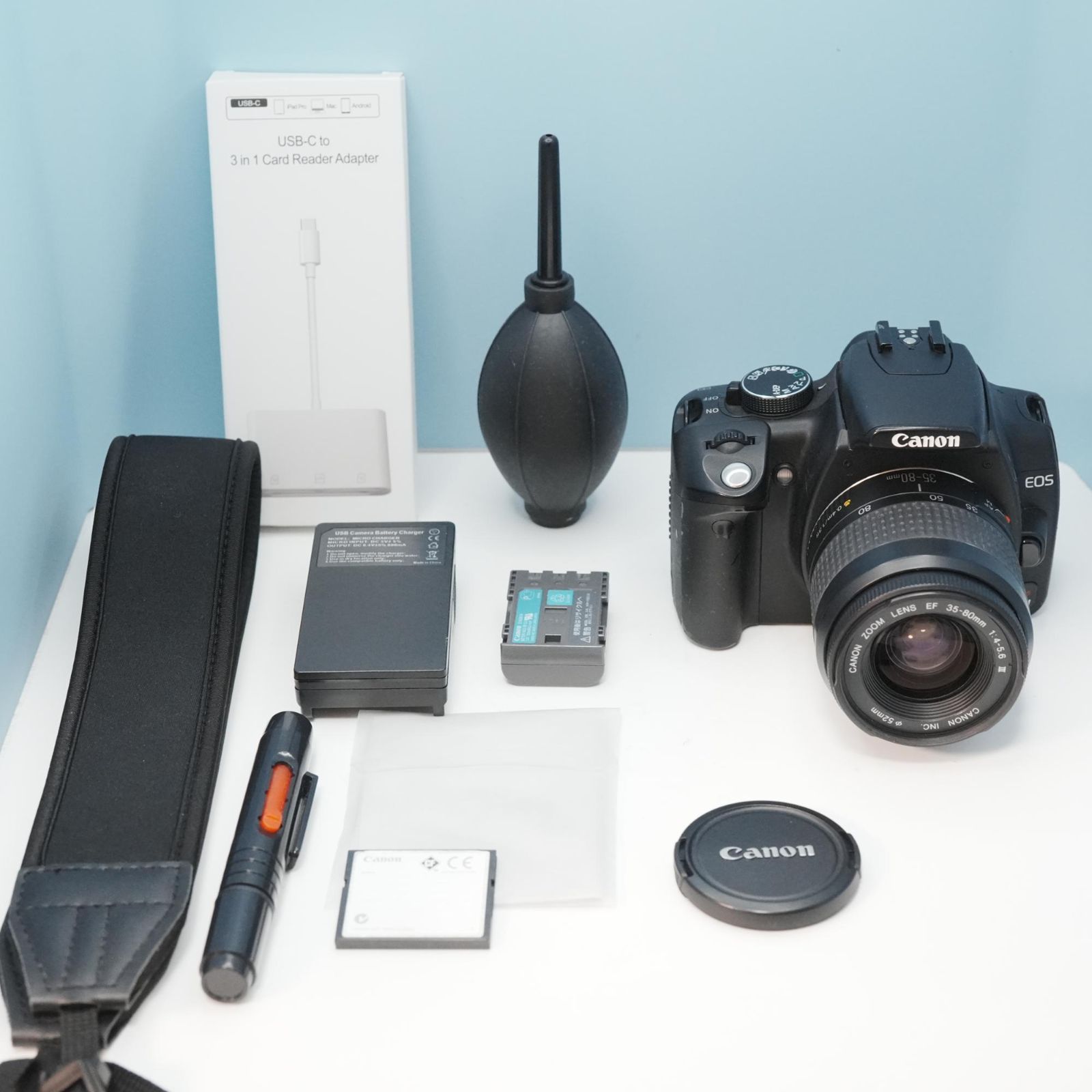 Canon EOS kiss Digital N 一眼レフ スマホ転送OK フルセット 美品