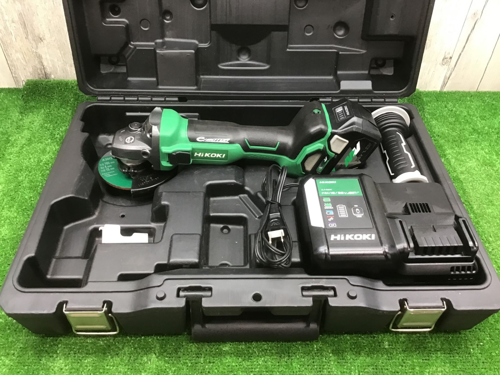 ▽【未使用】2台セット HiKOKI G3610DA(XP) コードレスディスク ▽【未使用】2台セット HiKOKI G3610DA(XP) コードレスディスク
