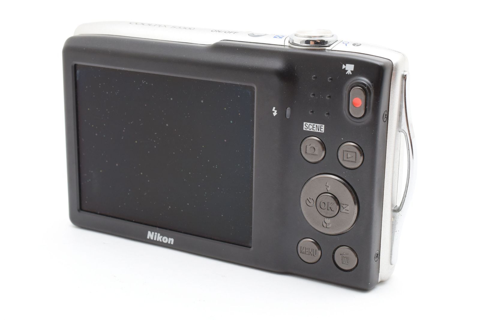 Nikon ニコン COOLPIX S3300 ホワイト 元箱 /2834 動作OK 返金保証