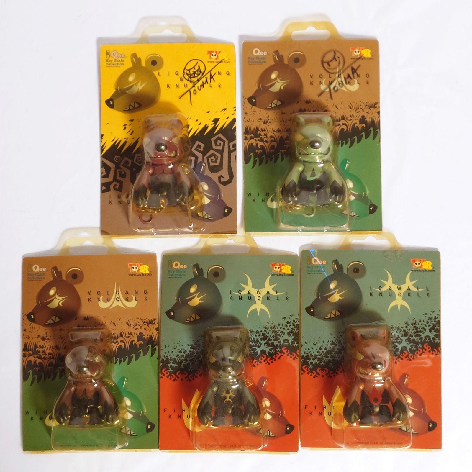 Qee TOY2R TOUMA KNUCKLE BEAR ナックルベア 2005 INFERNO WINDEDGE