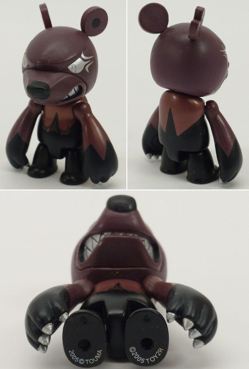 Qee TOY2R TOUMA KNUCKLE BEAR ナックルベア 2005 INFERNO WINDEDGE