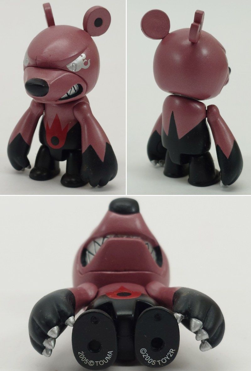 Qee TOY2R TOUMA KNUCKLE BEAR ナックルベア 2005 INFERNO WINDEDGE