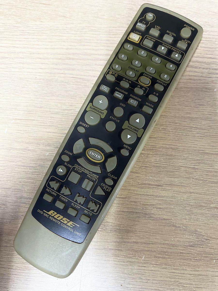 BOSE ボーズ ホームシアターシステム LS-PRO用 リモコン DVD-5RC
