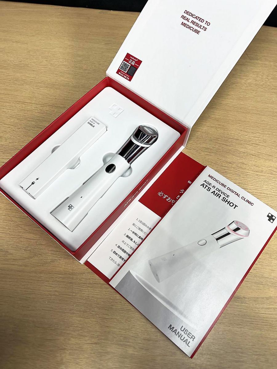 MEDICUBE メディキューブ AGE-E ATS AIR SHOT 美顔器 ダーマエア