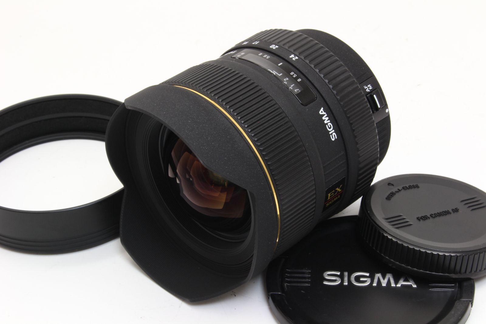 A (美品) SIGMA シグマ EX 12-24mm F4.5-5.6 DG HSM Canon用 初期不良