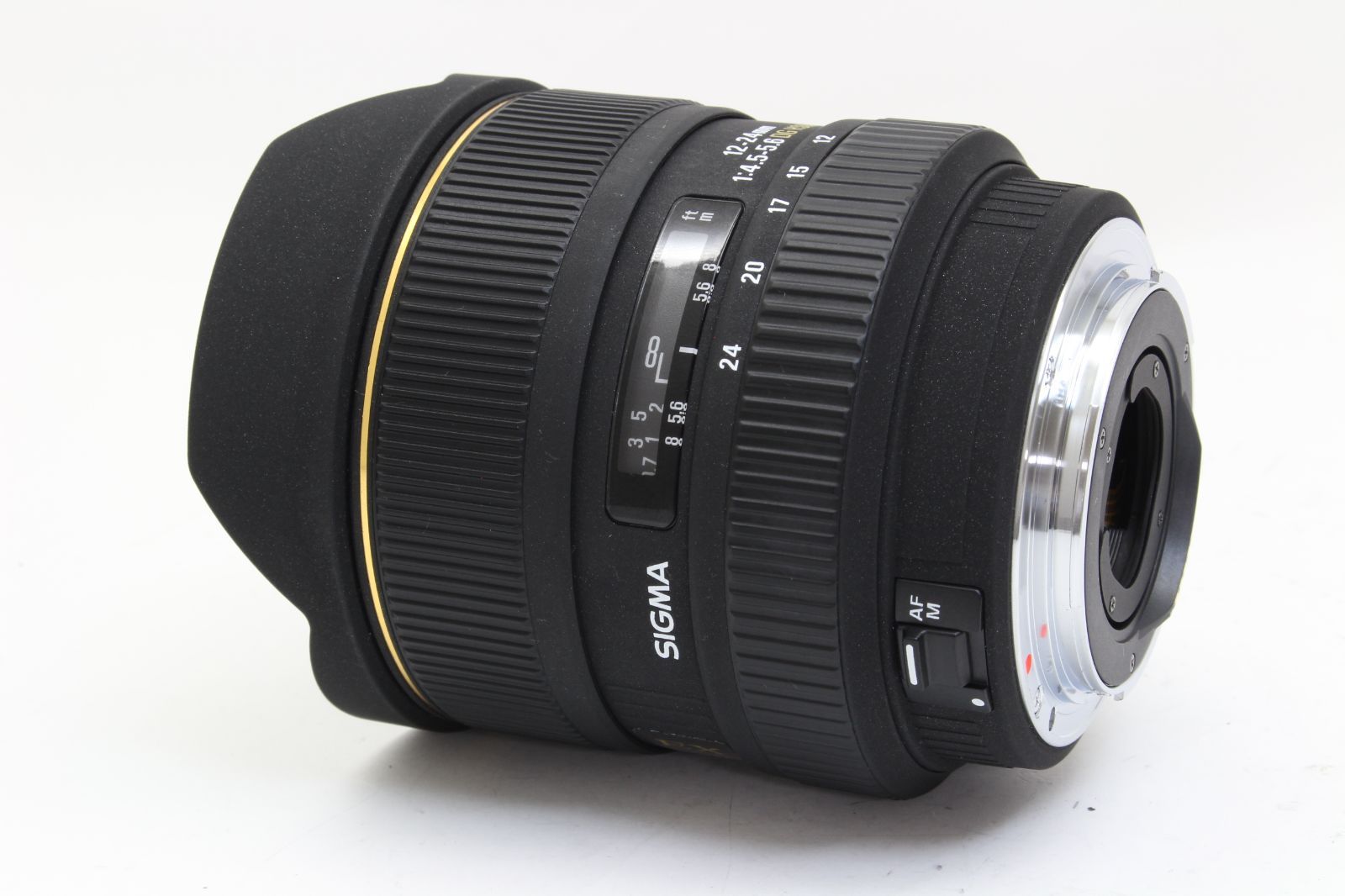 A (美品) SIGMA シグマ EX 12-24mm F4.5-5.6 DG HSM Canon用 初期不良