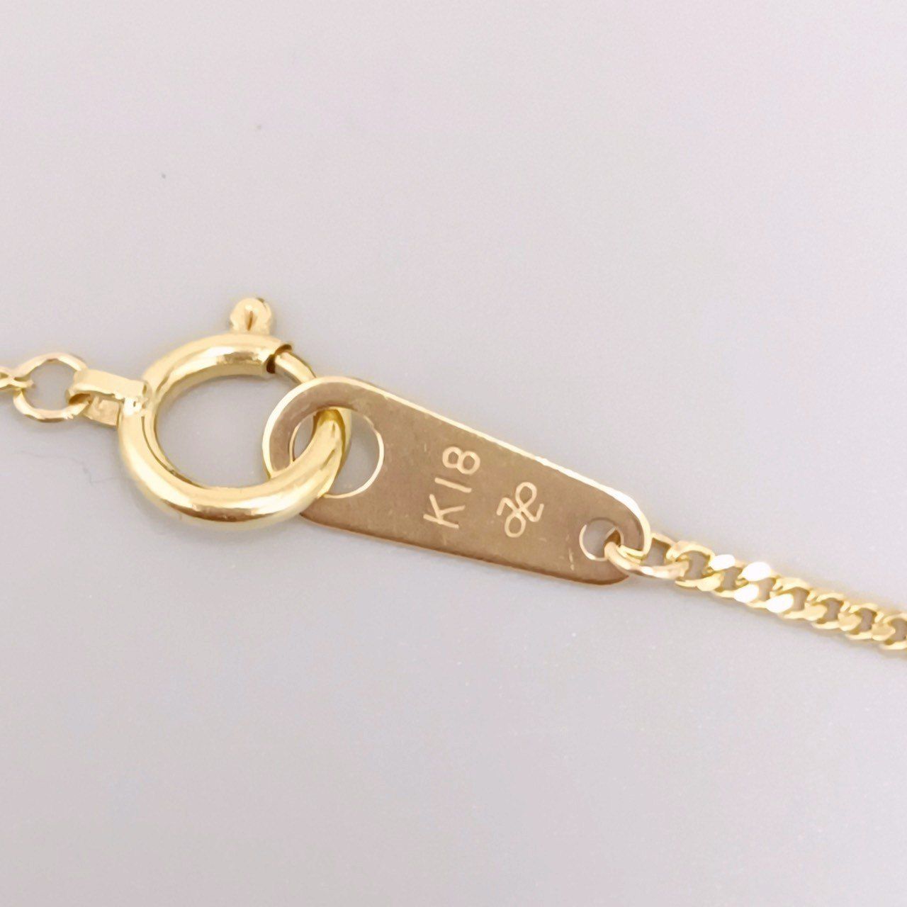 18金 K18 男女兼用 ジュエリーマキ 喜平ネックレス 2.4g 40.5㎝ Z267