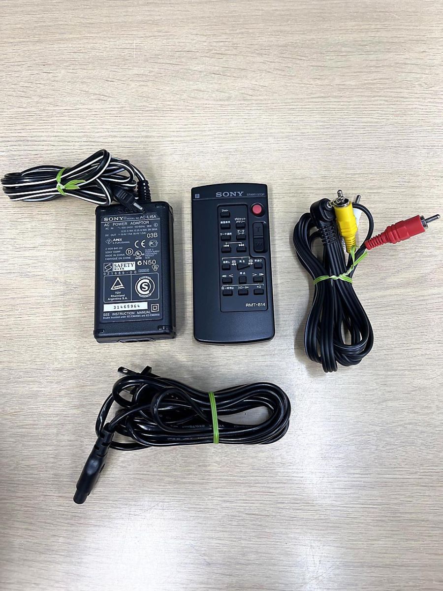 ジャンク】 SONY ソニー デジタルビデオカメラ ハンディカム DCR-TRV22