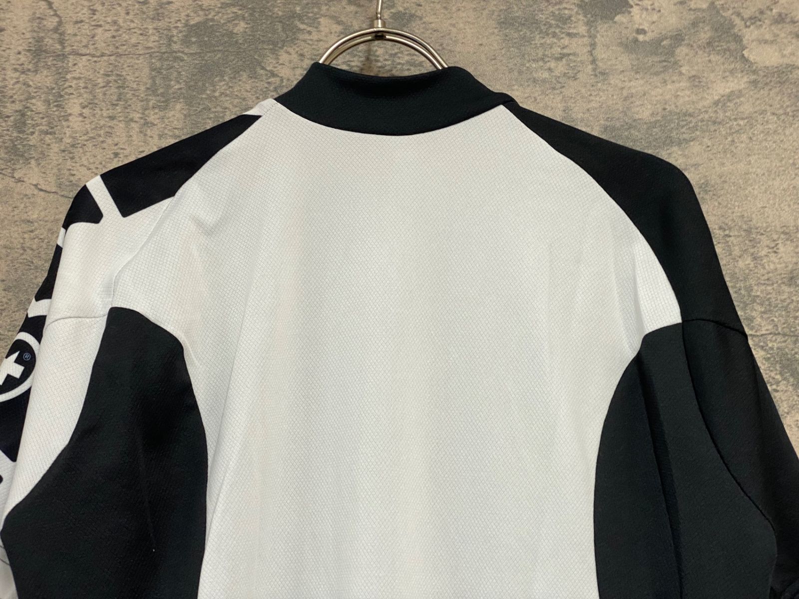 JY642 アソス ASSOS 5S.MILLE EVO7 半袖 サイクルジャージ 黒 白 L