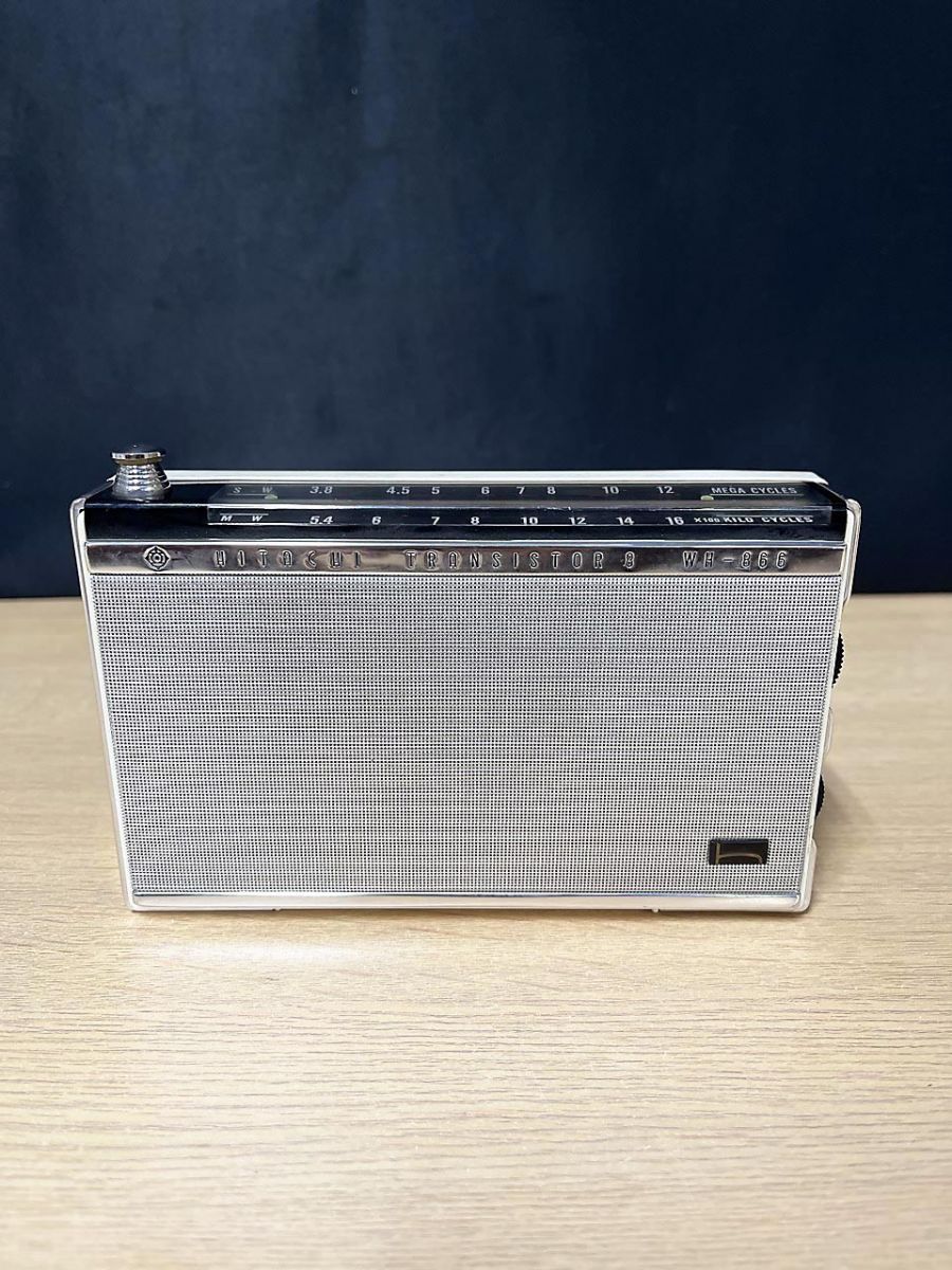 ジャンク品】 HITACHI 日立 TRANSISTOR 8 トランジスタラジオ