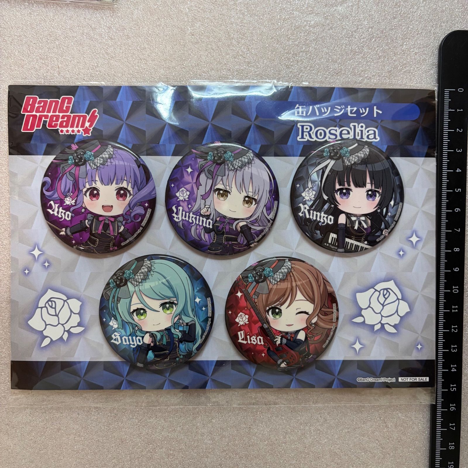 バンドリ Roselia 缶バッジ セット 133 - メルカリ