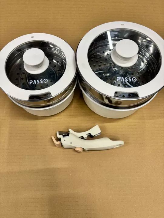 蒸し器 蒸し鍋 7点セット 18cm 20cm IH・ガス火対応 取っ手が取れる