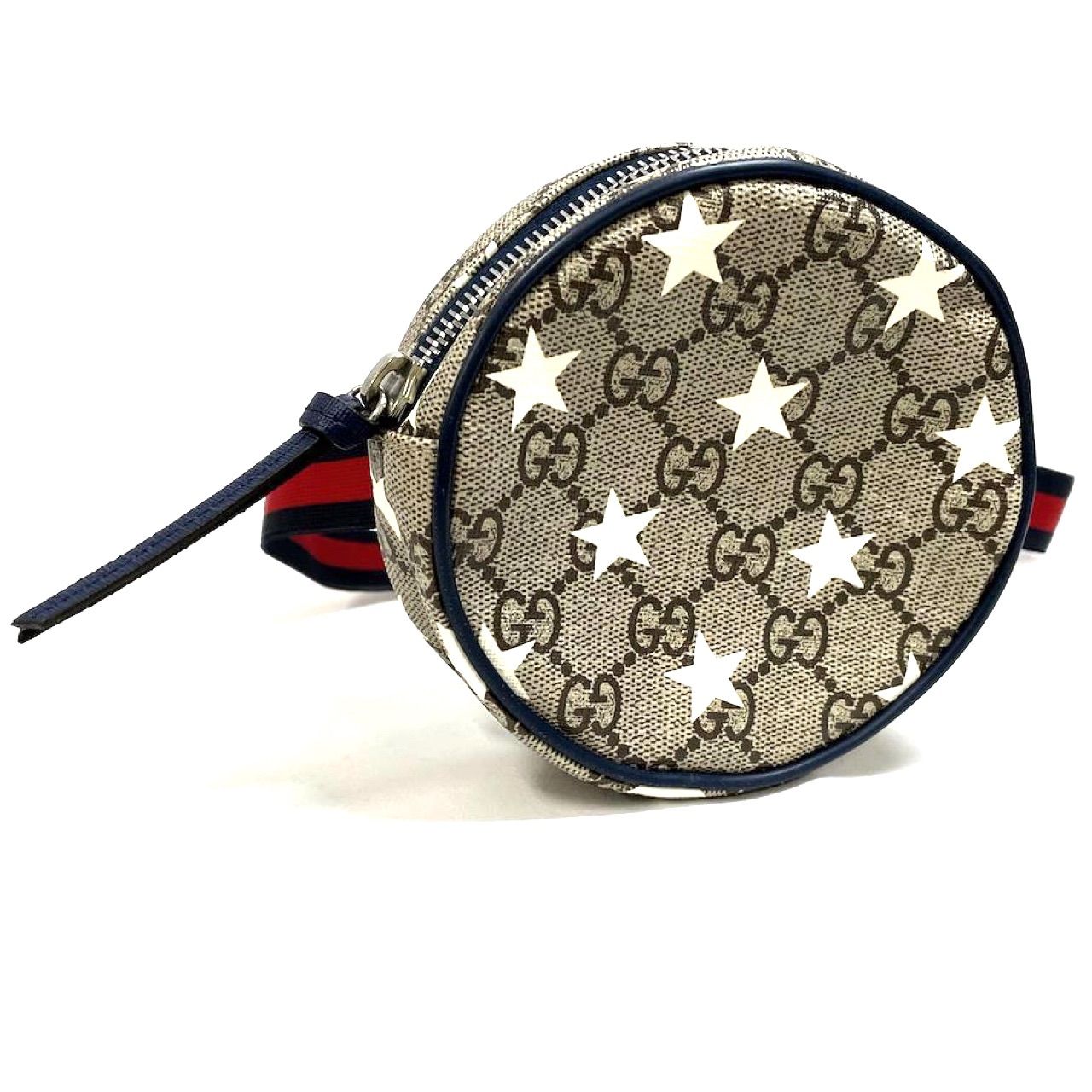 【美品】　GUCCI グッチ　ウエストポーチ　チルドレンズ　GGスプリーム　502330 （54242）