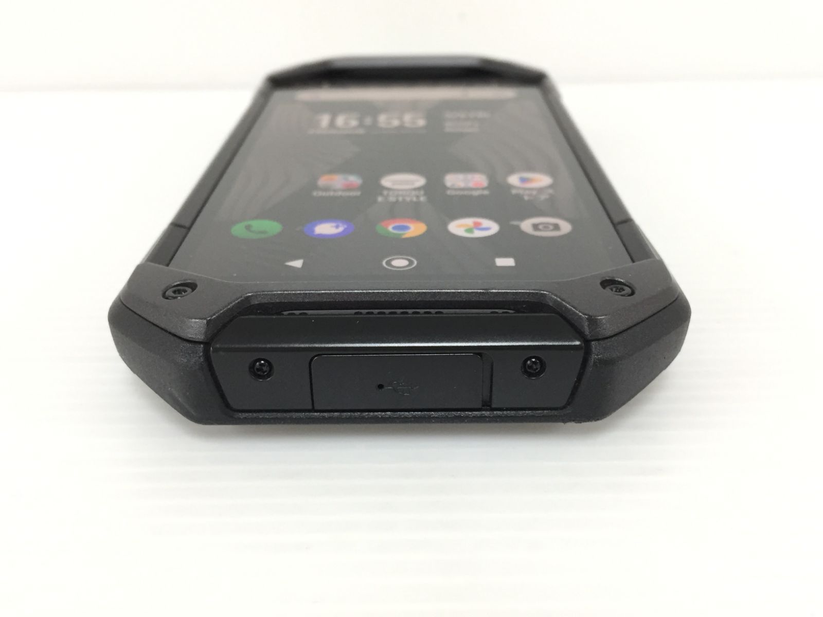 動作品】京セラ TORQUE 5G KYG01 ブラック au - メルカリ