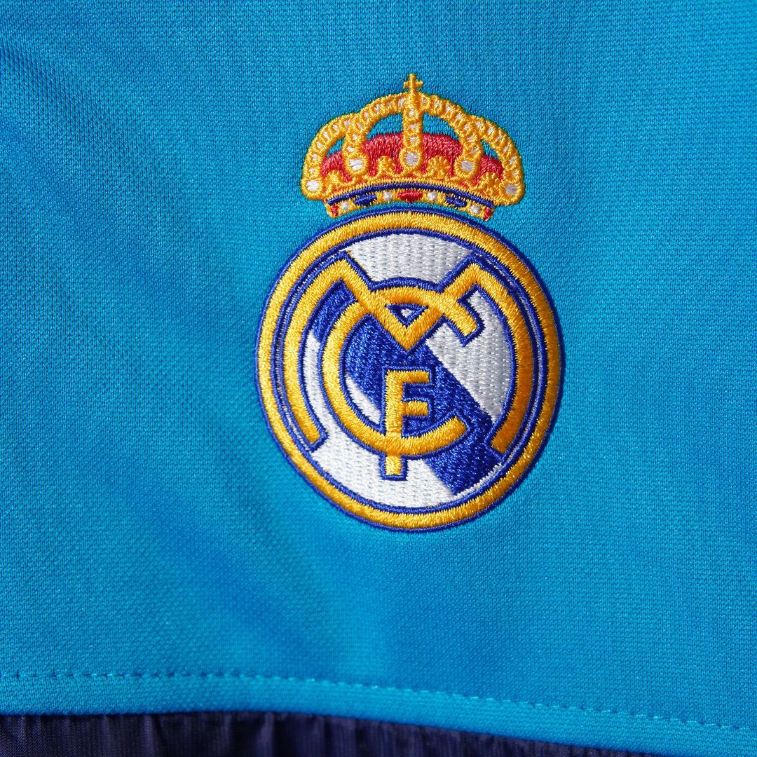 アディダス adidas レアルマドリード トラックジャケット M ターコイズ