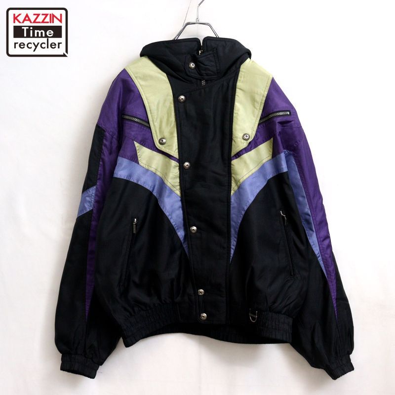 90s vintage デサント DESCENTE スキー ナイロンジャケット メンズ