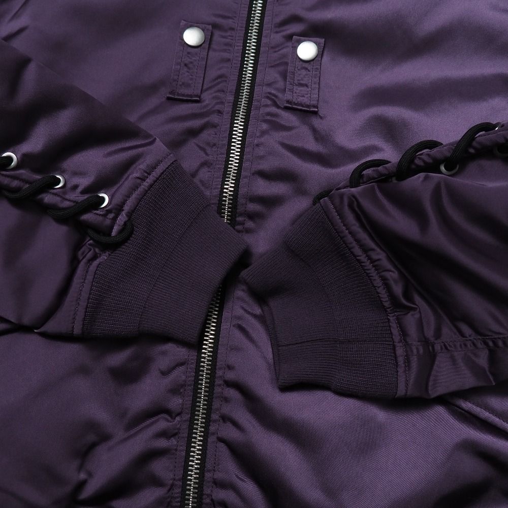 DIESEL J-JAVIER JACKET M フライトジャケット パープル □未使用品□DIESEL ディーゼル J-JAVIER ジャケット サイズM フライト