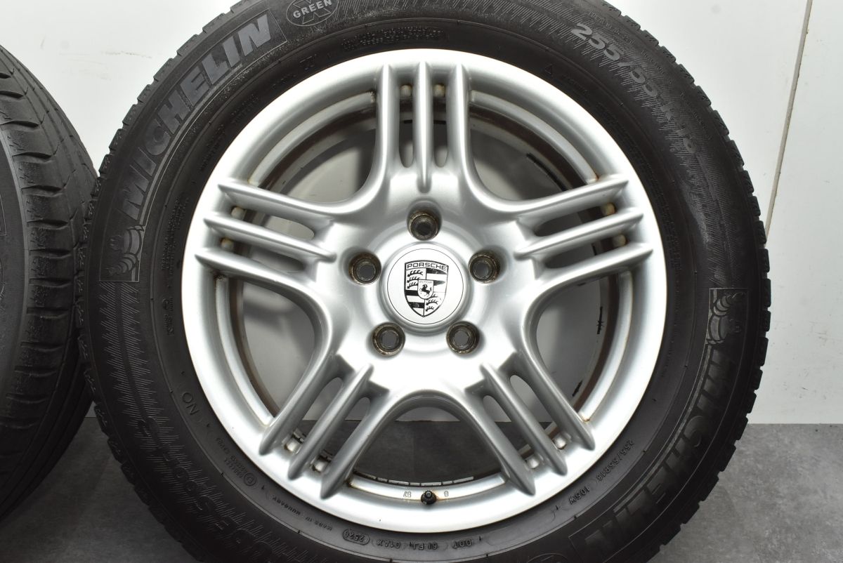 正規品 BBS製】ポルシェ 955 カイエン S ターボ 純正 18in 8J +