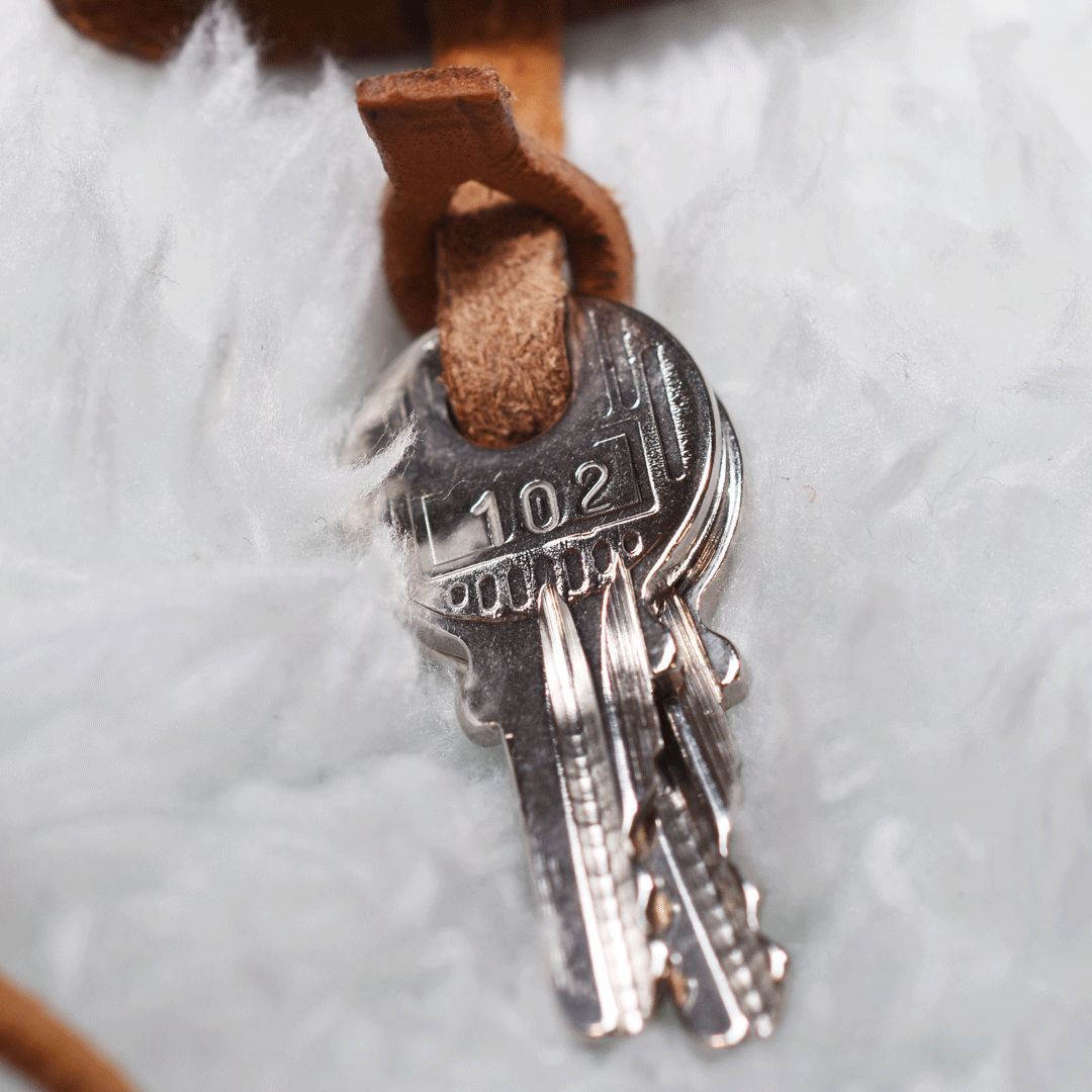 HERMES エルメス 鍵×2 カデナ・クロシェット 102番 シルバー - メルカリ