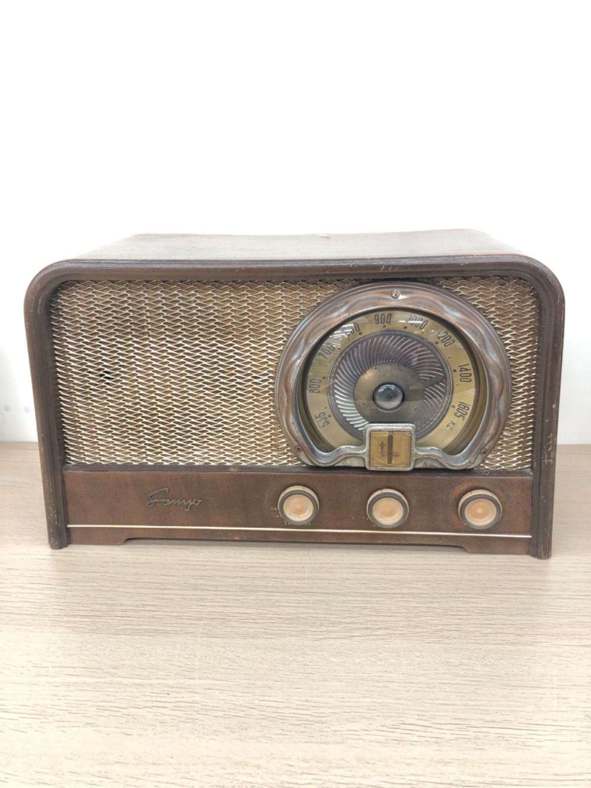 中古品］サンヨー 真空管ラジオ SS−148動作確認済 - メルカリ