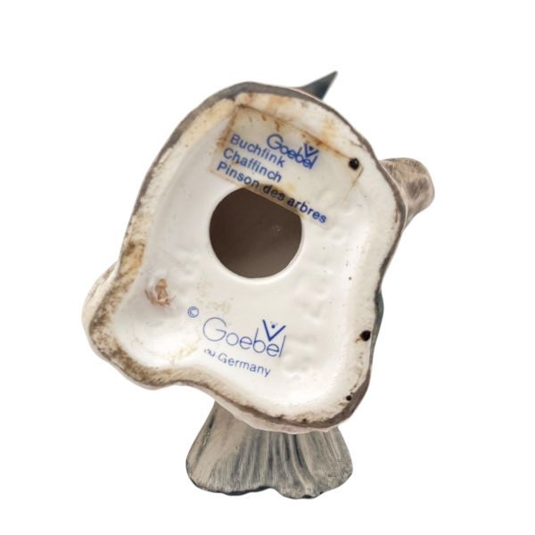 ゲーベル Goebel ズアオアトリ フィギュリン Common Chaffinch 鳥