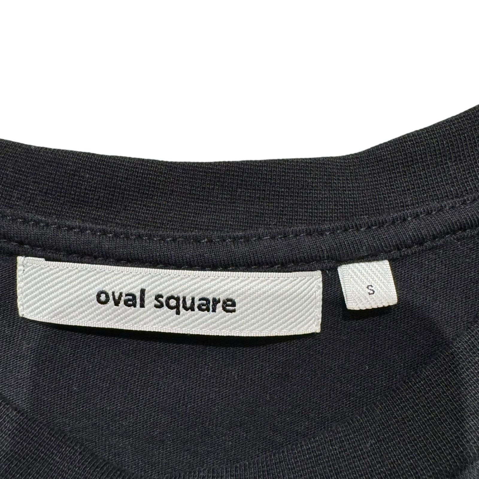【OVAL SQUARE /オーヴァルスクエア】 CAL LAYER TEE oval square (オーバルスクエア) CAL LAYER TEE ブラック S - メルカリ