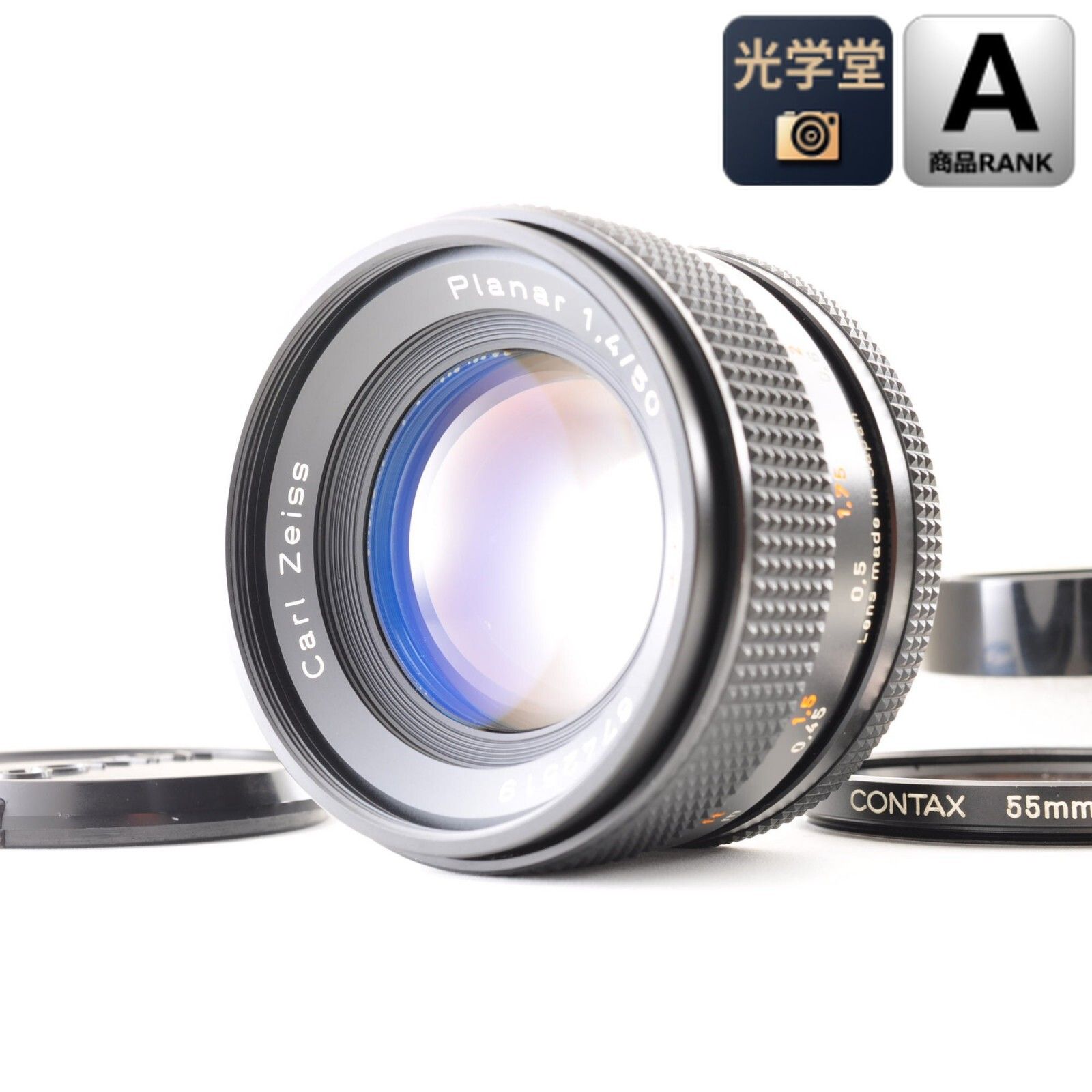 CONTAX Planar T* 50mm F1.4 AEJ 標準 単焦点 レンズ , フィルター付き
