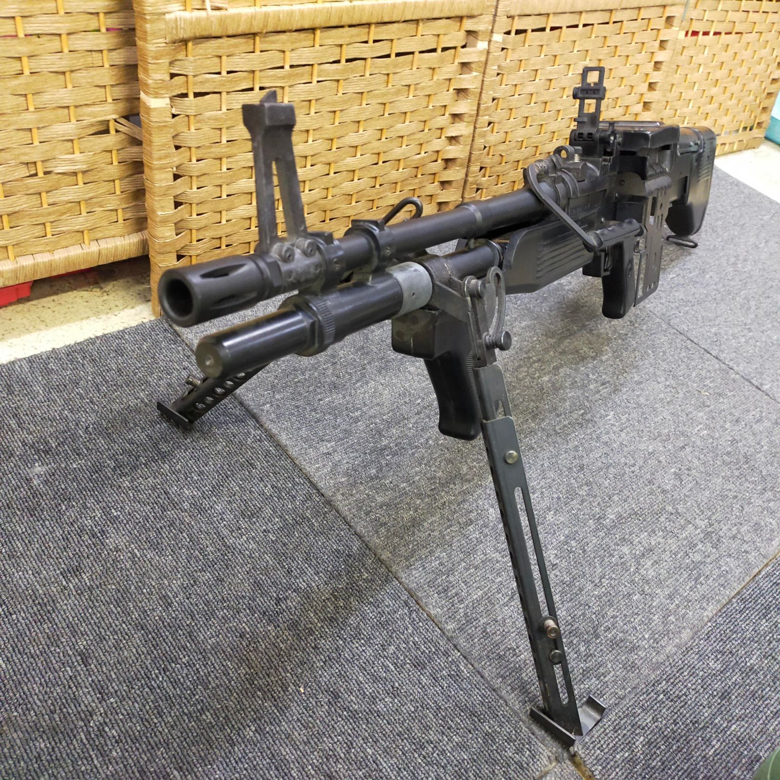 TOP M60 電動ガン ASGK刻印 日本製 バイポッド付 機関銃タイプ 動作